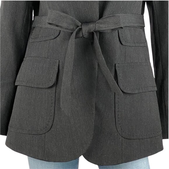 NANETTE LEPORE Grey Blazer 10 - Picture 3 of 12